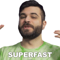 Superfast Andrew Baena Sticker - Superfast Andrew Baena Its So Quick Stickers