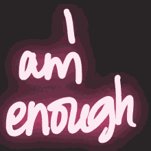 Excited I Am Enough GIF - Excited I Am Enough Text GIFs