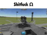 a screen shot of a video game with the words shiftfuck ω