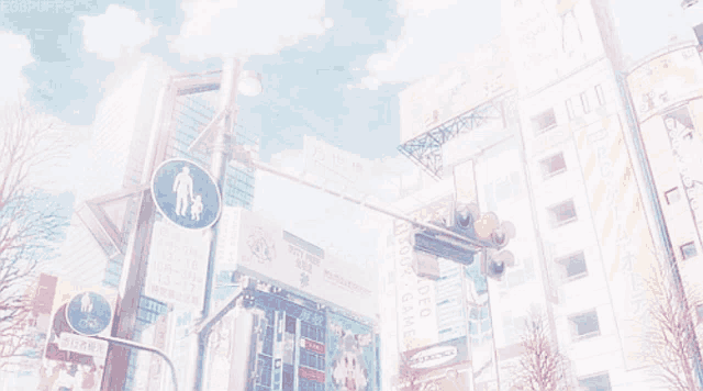 Anime City Anime GIF - Anime City Anime Winter - Discover & Share GIFs