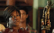 How To Get Away With Murder GIF - Award How To Get Away With Murder Trophy GIFs