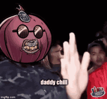 Veggiemates Daddy Chill GIF - Veggiemates Daddy Chill Red Onion GIFs