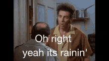 Kramer Seinfeld GIF - Kramer Seinfeld Raining GIFs