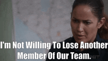 Station 19 Andy Herrera GIF - Station 19 Andy Herrera Im Not Willing To Lose Another Member Of Our Team GIFs