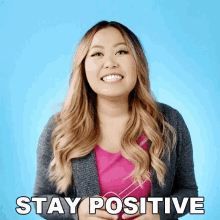 Stay Positive Ellen Chang GIF