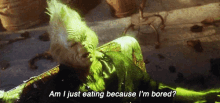Grinch Bored GIF - Grinch Bored Eating Because Bored GIFs