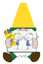 Gnome Crayons Sticker - Gnome Crayons Art Stickers