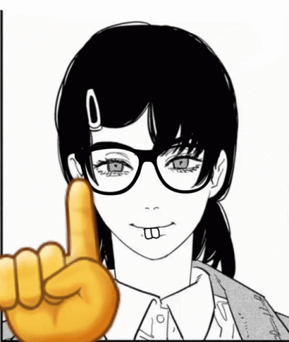 Chainsaw Man Nerd Sticker Chainsaw Man Nerd Asa Mitaka Discover Share Gifs