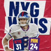 Minnesota Vikings (24) Vs. New York Giants (31) Post Game GIF - Nfl National Football League Football League GIFs
