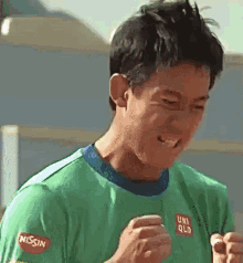 Kei Nishikori Tennis GIF - Kei Nishikori Tennis Fist Pump GIFs
