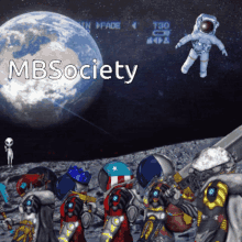 Moonboys Mbsociety GIF - Moonboys Mbsociety Astronaut GIFs