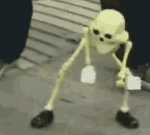 Skeleton Dancing GIF
