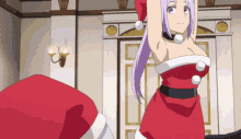Shion Shion In Santa Costume GIF - Shion Shion In Santa Costume Santa Outfit GIFs