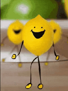 dancing lemon mood vibe smile