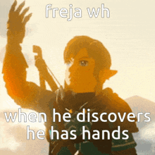 Legend Of Zelda Link Botw Freja GIF - Legend Of Zelda Link Botw Freja Link Freja GIFs