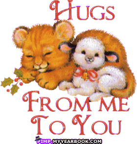 Hugs Hug From Me To You Sticker - Hugs Hug From Me To You Friends Stickers