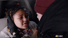 Hugging A Child Kim Burgess GIF - Hugging A Child Kim Burgess Makayla Ward GIFs