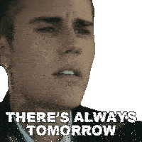 Theres Always Tomorrow Justin Bieber Sticker - Theres Always Tomorrow Justin Bieber Ghost Song Stickers