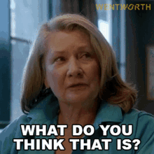 What Do You Think That Is Jacs Holt GIF - What Do You Think That Is Jacs Holt Wentworth GIFs