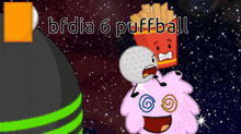 Oh No Cell GIF - Oh No Cell Puffball Bfdia GIFs