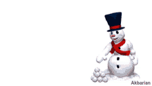 Winter Snowman GIF - Winter Snowman Have A Nice Winter GIFs