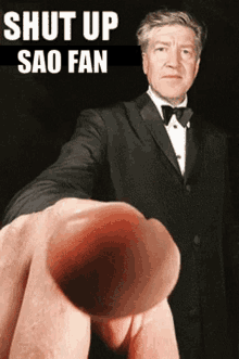 Shut Up Sao Fan Sao GIF - Shut Up Sao Fan Sao Sao Fans GIFs