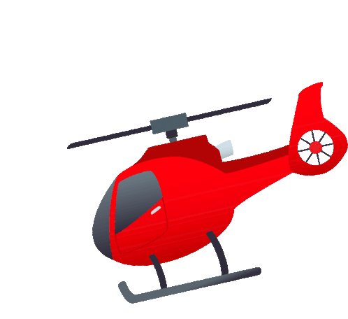 Helicopter Joypixels Sticker - Helicopter Joypixels Chopper Stickers