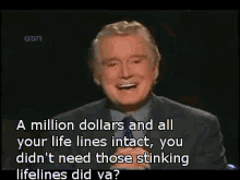 One Of The Most Badass Moments In Television History! GIF - Who Wants To Be A Millionaire John Carpenter Life Lines GIFs