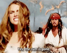 Yes The Rum Is Gone Johnny Depp GIF - Yes The Rum Is Gone Johnny Depp GIFs