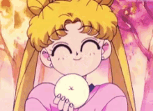 Sailor Moon Donut GIF - Sailor Moon Donut Chomp GIFs
