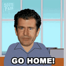 Go Home Mel Gibson GIF