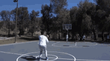 Half Court Shot Made Shot GIF - Half Court Shot Made Shot Basketball GIFs