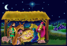 Presépio Nativity GIF - Presépio Nativity Jesus GIFs