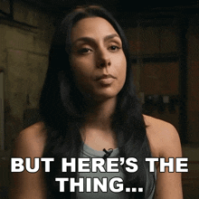 But Heres The Thing Michelle Khare GIF - But Heres The Thing Michelle Khare This Is Important GIFs
