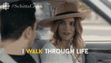 I Walk Through Life In Really Nice Shoes Alexis Rose GIF