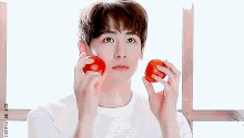 kpop nichhun 2pm cute tomato