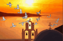 Pigeons Flying GIF - Pigeons Flying Around GIFs