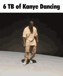 kanye dancing