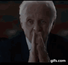 Anthony Hopkins The Son GIF - Anthony Hopkins The Son Sarcastic Clap GIFs
