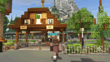Matterhorn Minecraft GIF