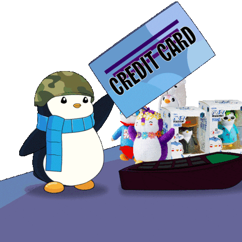 Penguin Buy Sticker - Penguin Buy Pudgy Stickers
