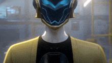 a close up of a person wearing a helmet