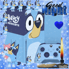 Bluey Xbox GIF - Bluey Xbox Good Night GIFs