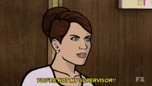 archer cheryl tunt youre not my supervisor pissed annoyed