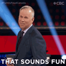 That Sounds Fun Gerry Dee GIF - That Sounds Fun Gerry Dee Family Feud Canada GIFs