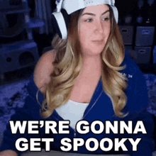 Were Gonna Get Spooky Misshenley GIF - Were Gonna Get Spooky Misshenley Spooky Time GIFs