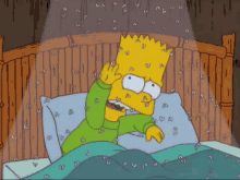 Bart Simpson Mosquitos GIF