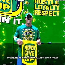 John Cena Welcome To Smack Down GIF - John Cena Welcome To Smack Down Lets Go To Work GIFs