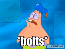 Boit Boits Patrick Burp Spongebob Burping Pinrut GIF - Boit Boits Patrick Burp Spongebob Burping Pinrut GIFs
