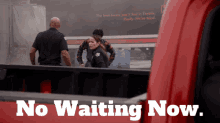 Station19 Andy Herrera GIF - Station19 Andy Herrera No Waiting Now GIFs